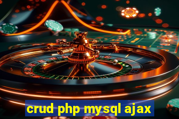 crud php mysql ajax